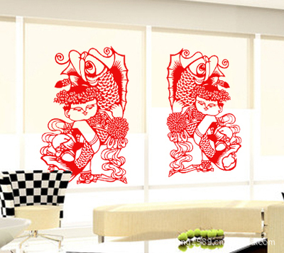 h10大型植絨布窗花剪紙龍年剪紙春節(jié)裝飾用品專業(yè)制作【直銷】_紙質(zhì)工藝_工藝特產(chǎn)行業(yè)_產(chǎn)品_中國(guó)特產(chǎn)網(wǎng)